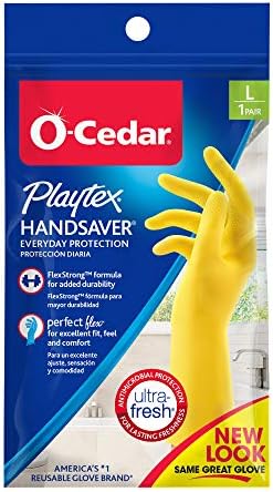 Ръкавици Playtex за ръчно пране, за ежедневна защита, големи, 1 чифт
