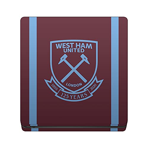 Дизайн на своята практика за главата Официално Лицензиран West Ham United FC Jersey 2020/21 Home Kit Vinyl Стикер Детска Стикер