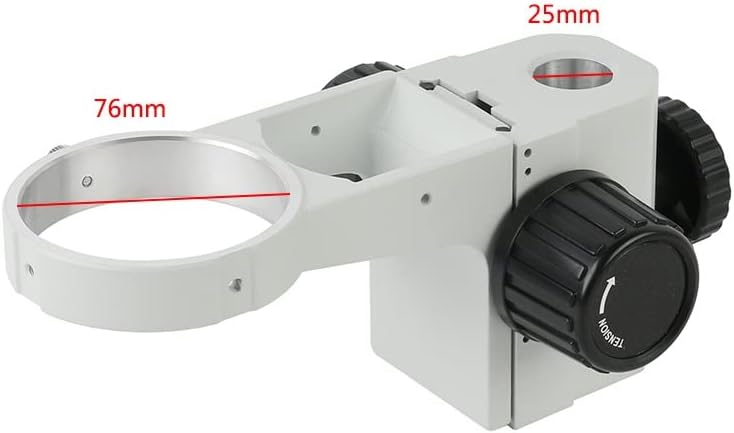FGUIKZ Промишлен Бинокъла Тринокулярный микроскоп, Камера Поставка Притежателя Скоба 76 мм Универсален 360 Въртящ
