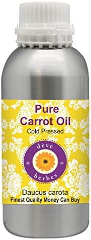 Естествено морков масло Deve Herbes (Daucus carota) е Натурален Лечебен качество, студено пресовано 1250 мл (42,2