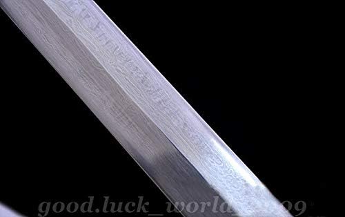 Китайски Нож от стомана сплав с шарките на GLW Katana Dargon Jian (?) Остър