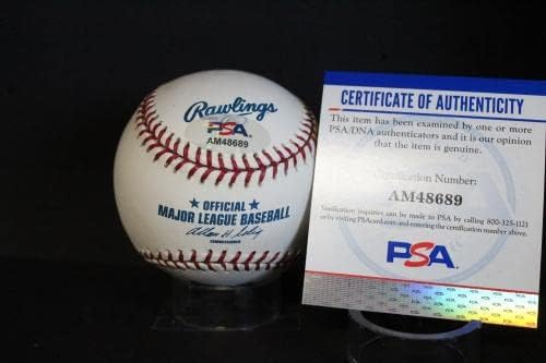 Джим Каат Подписа Бейзболен Автограф Auto PSA/DNA AM48689 - Бейзболни топки с Автографи