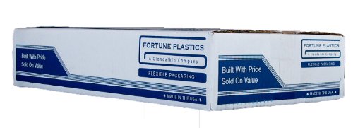 Подложка за боклук резервоарите Fortune Пластмаси DuraCycle LDPE с капацитет от 45 литра, Звездообразное печат, Черен, 2 Мил, 46 x 40 (в пакет 100 броя)