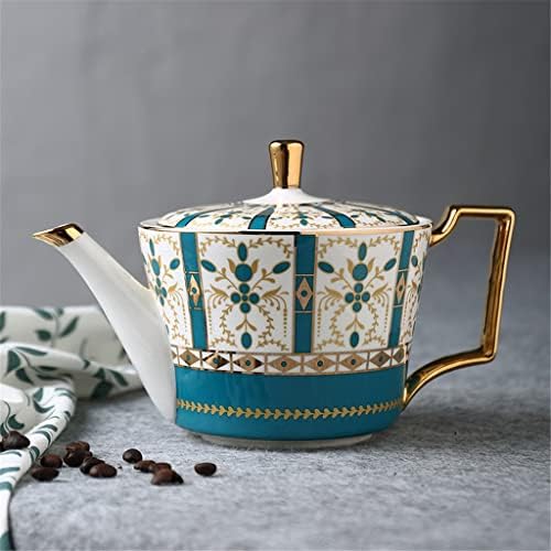 DNATS Кафе и Чай в Европейски Стил, Британски Керамичен Комплект Чаши за Следобеден чай, Сватбен Подарък, Подарък Кутия