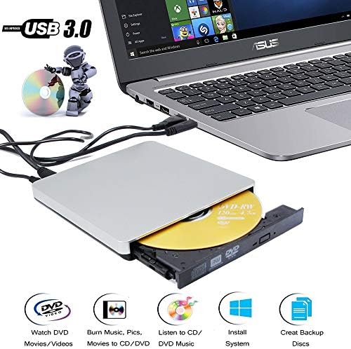 Външен плеър запис на DVD, CD SuperDrive за лаптоп Apple MacBook Pro 13-15 инча 2015 2014 Mid 2013 Retina 2012 A1502 A1398 A1278,
