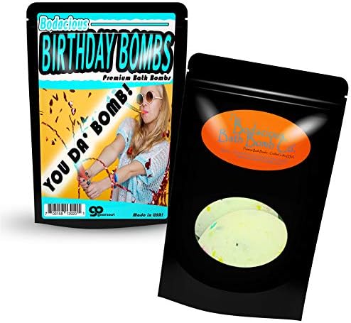Бомбочки за баня на рождения си ден - Шипучки за торта, Конфети - Бодрящие спа средства - Вкус Ванилова торта