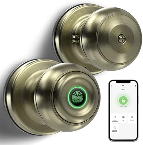 GeekTale Умна рамка, която дръжка, Автоматично Заключване на вратите с пръстов отпечатък Smart заключване Биометрични