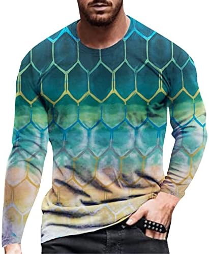 Мъжки Ризи с дълъг ръкав WOCACHI Soldier, Есенно-Зимна Модна Новост С 3D Графика, Върхове За тренировки във