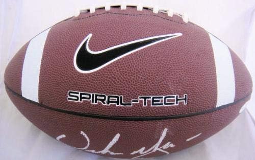 Градската среда Майер подписа футболни топки НАЙК на NCAA (06 и 08 Шампиони) JSA - Футболни топки за колежи с автограф