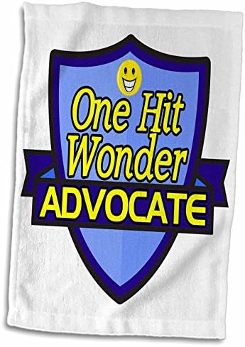 Кърпи за подкрепа на 3dRose One Hit Wonder Адвокат дизайн (twl-242737-3)
