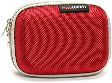 Твърд защитен калъф за слушалки Navitech Red, който е Съвместим със слушалки Urbanista SAN Francisco-Коко/Breezy