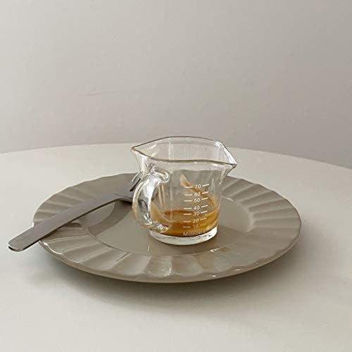 Класически Соусник RAZZUM Стъклена Кафеена Чаша за Концентрат със Скалата, Творчески Кана за Приготвяне на Кафе,