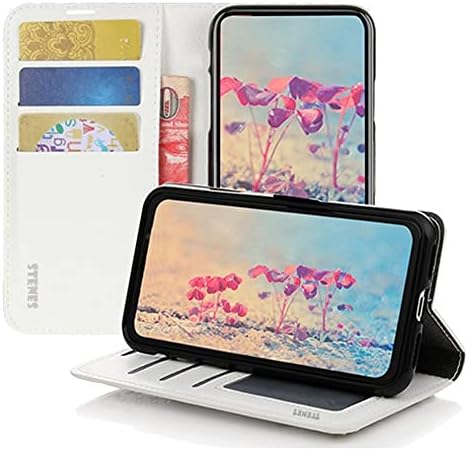 Чанта-портфейл STENES Bling за телефон, съвместим с калъф OnePlus Nord N200 5G - Стилен - 3D Ръчно изработени, Снежна