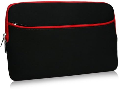 Калъф BoxWave за Samsung Galaxy Chromebook (Case by BoxWave) - Мек гащеризон с джоб, Мек калъф от неопрен, джоб с цип на ръкава