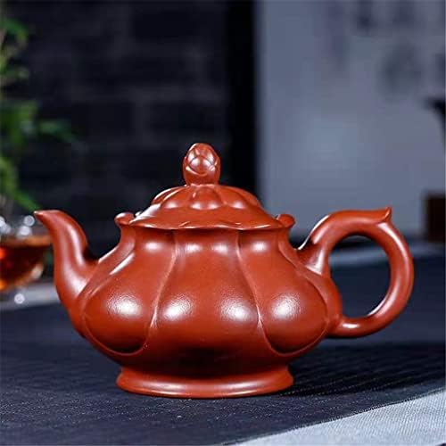 Чайник LEIGE Linghua, лилаво глинено гърне, китайски чай кунг-фу ръчно изработени, домакински един чай набор от кунг-фу, аксесоари (Цвят: A, размер: както е показано на фигур