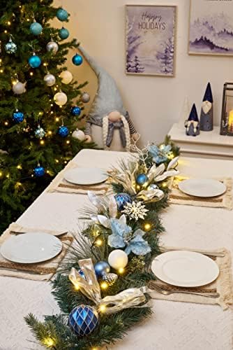 Комплект коледна украса Severin Madelyn Winter Wishes (3 обекта) | 70-каратные Топки с Коледните орнаменти + Коледен венец