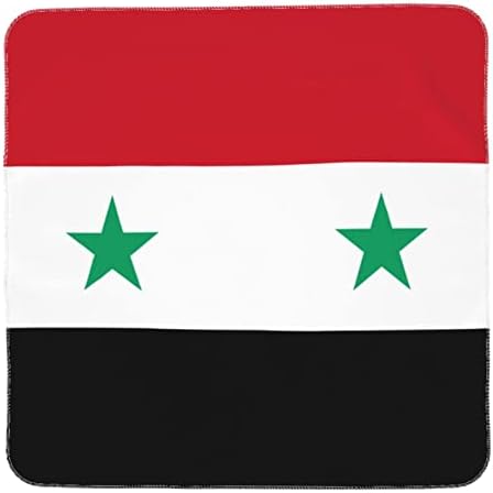 Детско Одеало с Сирийски Флага, Като Одеало за Бебета, Калъф за Свободни Новородени, Обвивка