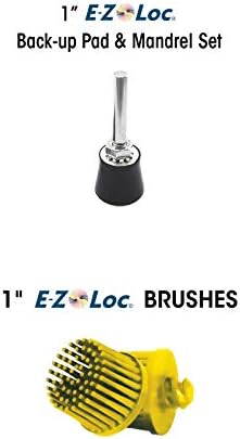 Dedeco Sunburst - 2-Инчов четки E-Z Loc - Промишлен Термопластичен Въртящ се инструмент За почистване и премахване на чеп с