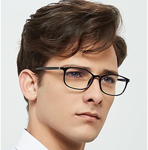 Очила за четене със синя светлина за Жени и Мъже, Компютърни Очила за четене с Пружинным тръба на шарнирна връзка, Очила с Антирефлексно филтър, UV-лъчи (Цвят: 3, Разме?