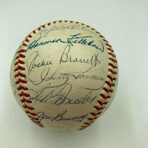 Мики Мэнтл и Роджър Maris от отбора на звездите 1961 година подписа договор с бейсбольным PSA DNA COA - Бейзболни топки с автографи