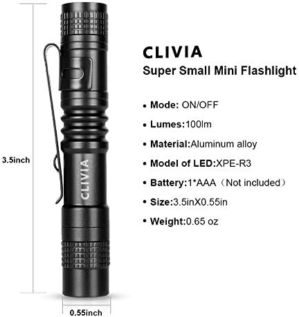 Супер Малък UV Мини led фенерче с дължина на вълната 395 нМ, Ултравиолетова Ръчно фенерче-писалка, Тактически Джобен фенер