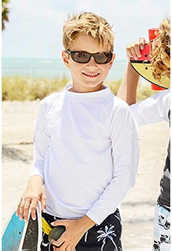 Bestry/ Риза за гмуркане с Рашгардом с дълъг ръкав за момчета, Детски Бански костюм За Деца, Капаци за Сърфиране UPF 50