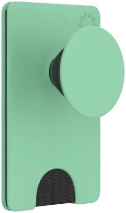 PopSockets PopWallet + с взаимозаменяеми плота: дръжка за телефон, поставка за телефон и портфейла за карти, подвижна, ултра