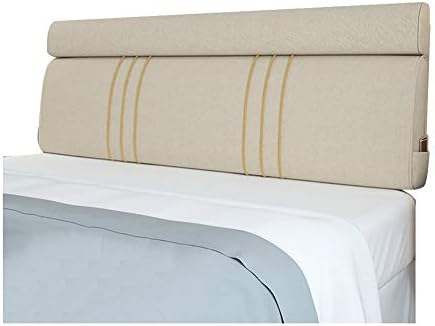 Възглавница за прикроватной нощни шкафчета PENGFEI, Пълнител за спално бельо, Осеян с гъба, Подвижни, 6 цвята, 6 размери (Цвят: C размер: 200 см)
