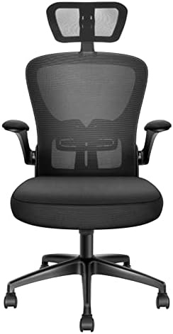 Ергономичен Офис стол LIOOBO Закрепване за главата с останалите Офис стол Универсален, Възглавница за подкрепа на главата за повечето офис Столове, Еластична Порести