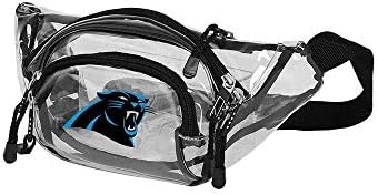 Поясная чанта NFL Каролина Пантърс Transport Прозрачни, 13 x 5 x 5 инча