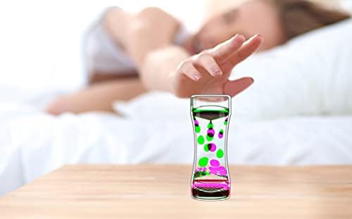 FKYTION Liquid Motion Bubbler Таймер Опаковка от 1 Цветна Пясъчен часовник Liquid Bubbler Играчка-Непоседа с ADHD Сензорни Играчки,