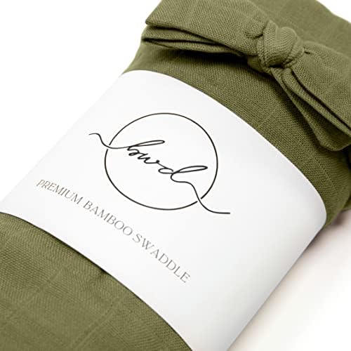 Детско пеленальное одеяло Бебе Want Designs с бантиком; Висококачествен бамбуков памук; Комплект за свободни новороденото;