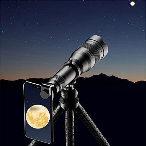 DSFEOIGY HD 60X Обектива на камерата на телефона е с Супертелеобъективным Увеличение Монокуляр Телескоп за Плажни Пътуване,