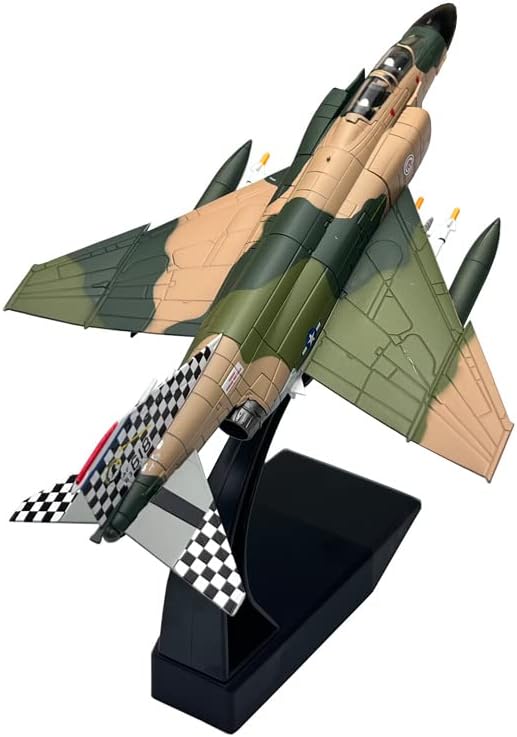 1/100 Мащаба на САЩ F4C Phantom II Боец, Хвърли Под Налягане Метален Самолет, Самолет Модел, Украшение за Подарък