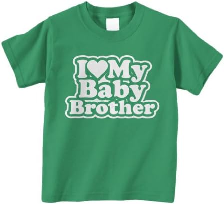 Тениска за новородени бебета/деца Threadrock Little Boys 'I Love My Baby Brother