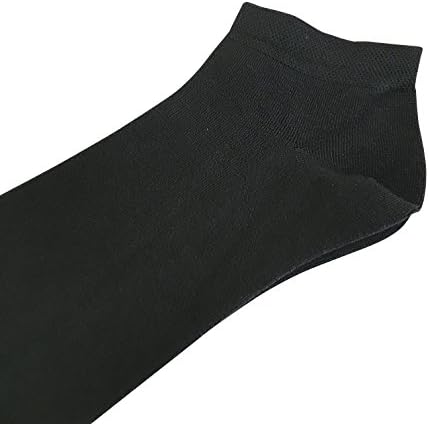 Прости Бамбукови Чорапи до глезена Мъжки спортни чорапи с дължина до глезена на крака Комфортна Прохладните меки Чорапи
