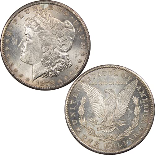 Доларът Морган 1878 cc, необращенный Монетен двор на щата БУ, 90% Сребро Артикул: I1463