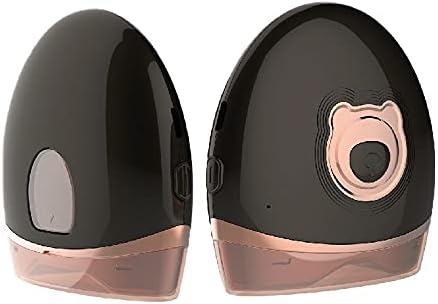 Пила-Машинка за нокти, Електрически Безопасни нокторезачки, Подарък за Новородени Деца, деца или жени, Отрежете пръстите на краката и ноктите (черен)