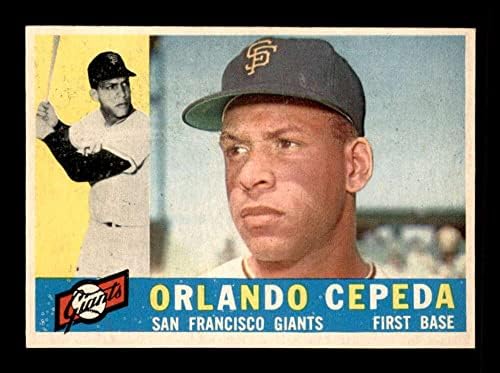 450 Орландо Сепеда Копито - Бейзболни картички Topps 1960 г. (Междузвездни войни) С градацией EXMT - Реколта Картички