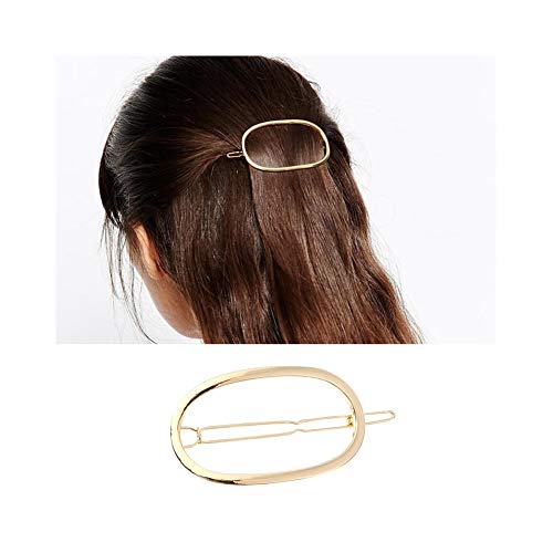 9 Опаковане. Модни Златна Реколта Ретро Геометрична Минималистичная Метална Шнола за коса, Шнола-Раци, Скоба за