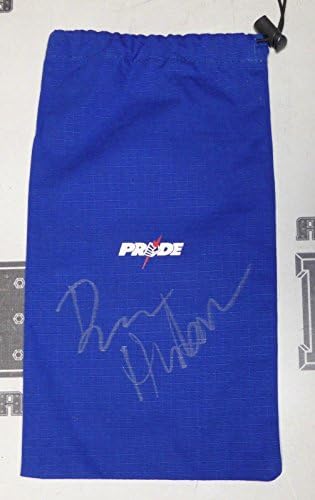 Дан Хендерсън Подписа Чанта за Ръкавици Pride FC PSA/DNA COA с Автограф от Шампиона на UFC 100 204 - Ръкавици