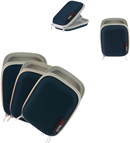 Твърд защитен калъф за слушалки Navitech Blue, който е Съвместим със спортни слушалки Mladen 90