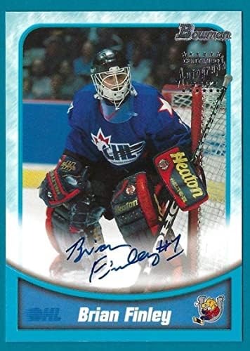 Брайън Финли - Автографи Боумена CHL 1999 година на издаване - Карта №BA1 - Комплекти хокей