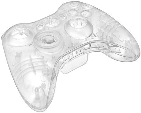 Корпус Dcolor Crystal, Съвместим с безжичен контролер Xbox 360 на Microsoft, прозрачен
