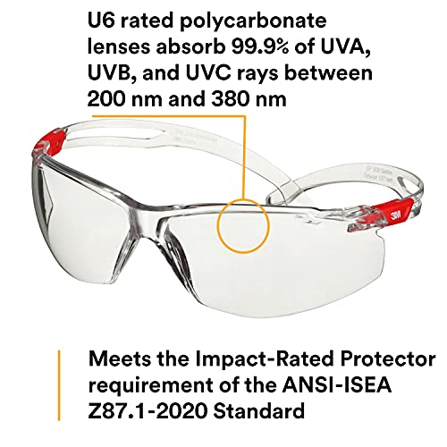 Защитни очила SecureFit, Серия, 20 броя в опаковка, Удароустойчив дизайн ANSI Z87, Спортни очила с регулируеми