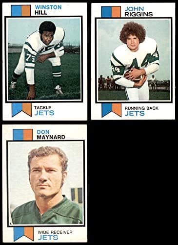 1973 Сет екип Topps New York Jets Ню Йорк Джетс (сет) на Ню Йорк Джетс
