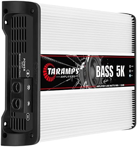 Taramps Bass 5k 5000 W Среднеквадратичный авто Аудио Усилвател 1 Ома Моно усилвател клас D 1 Канален ниско-честотен