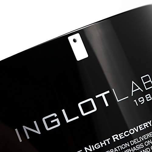 Inglot Lab Интензивен Нощен Възстановяващ крем за лице, 50 мл, 1,7 течни унции САЩ | Грижа за кожата | Масло няма ягодово семки