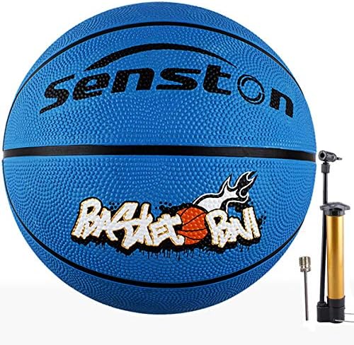 Senston 27,5 Младежки Баскетболен топка за деца Junior Children Официален Размера на Баскетболна топка 5 School Kids
