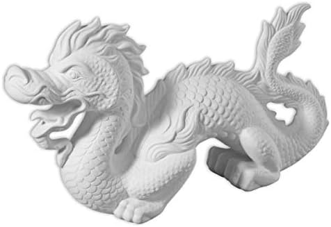 Много Голям Старомоден Разширен Дракон - Невероятна детайлност - Начертайте своя Собствен керамични сувенири за спомен